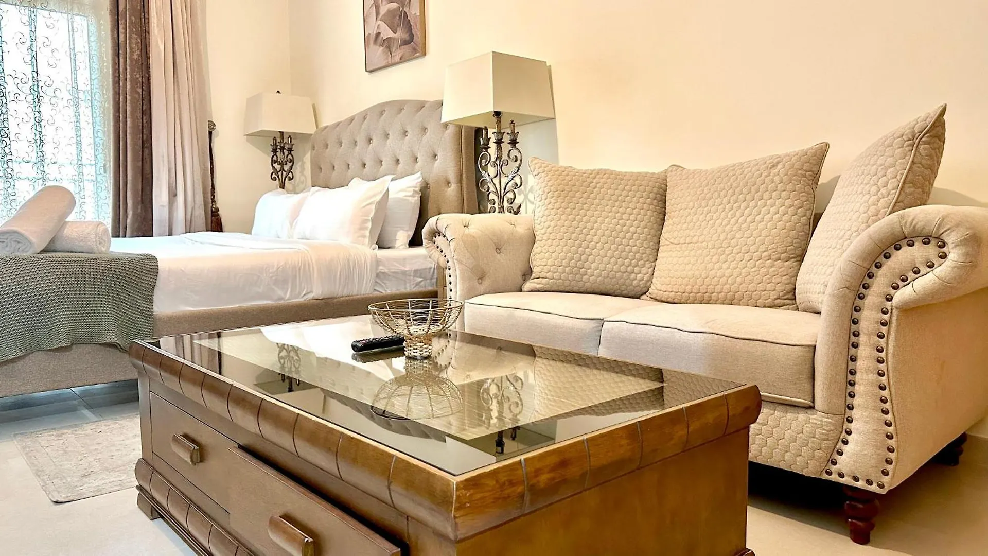 Charming Studio Retreat In Central Jvc By Bhavan Vacation Homes 迪拜
